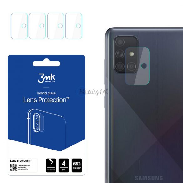 Samsung Galaxy A71 5G - Protecție pentru lentile 3mk ™