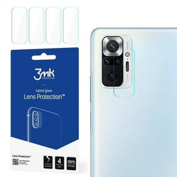 3MK Lens Protect Xiaomi Redmi Note 10 Pro Protecție pentru obiectivul aparatului foto 4pcs ecran protector