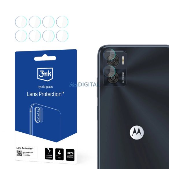 3mk Lens Protection™ Hibrid Camera Glass pentru Motorola Moto E22 / E22i