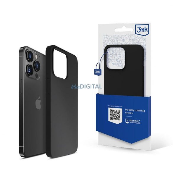 Seria de huse din silicon pentru iPhone 13 Pro 3mk - negru