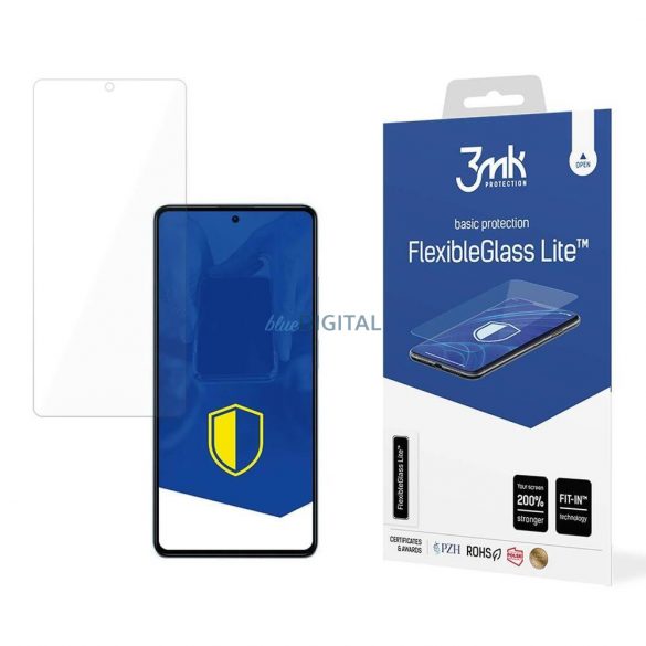 Sticlă securizată pentru Xiaomi Redmi Note 12 Pro Hybrid Flexi 6H 3mk Seria FlexibleGlass Lite