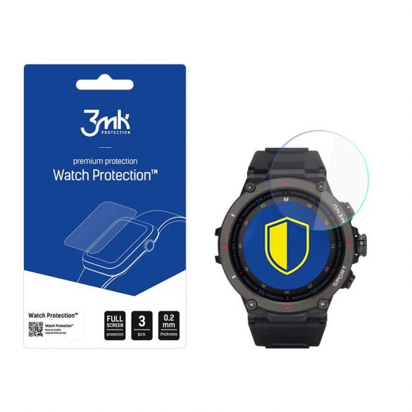 3mk Watch Protection™ v. Geam hibrid FlexibleGlass pe Garett GRS Pro