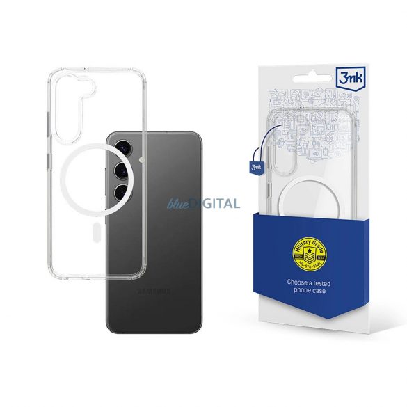 Husa 3mk MagCase cu modul magnetic pentru Samsung Galaxy S24 - transparenta