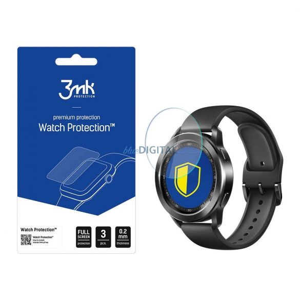 Sticlă hibridă 3mk Watch Protection™ v. FlexibleGlass Lite pe Xiaomi Watch S3