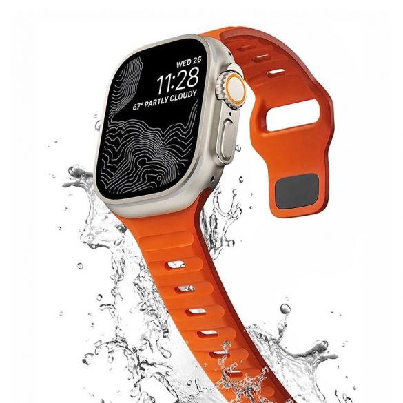 Tech-Protect IconBand Line pentru Apple Watch 4 / 5 / 6 / 7 / 8 / 9 / SE / Ultra 1 / 2 (42/44/45/49 mm) - gri închis