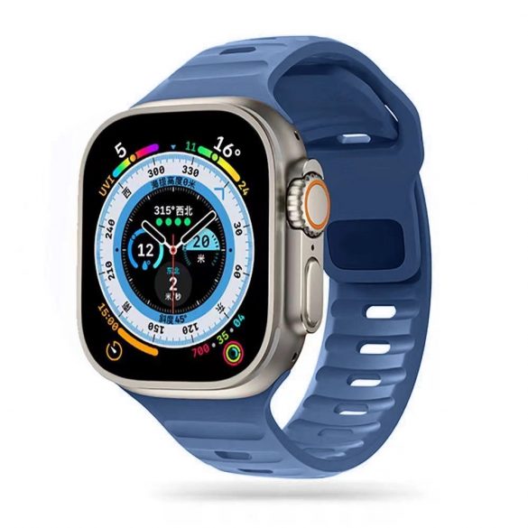 Tech-Protect IconBand Line pentru Apple Watch 4 / 5 / 6 / 7 / 8 / 9 / SE / Ultra 1 / 2 (42/44/45/49 mm) - albastru deschis