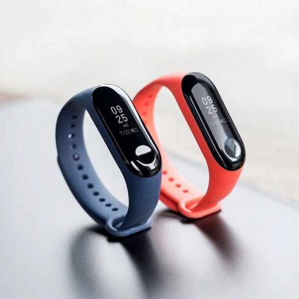 Husă Tech-Protect Smooth pentru Xiaomi Mi Band 3/4 - neagră și roșie