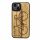 Husa Bewood Bicycle Limba pentru iPhone 15 - Maro Deschis