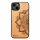 Husa din lemn Bewood Mandala Apple Tree pentru iPhone 15 Plus - Maro Deschis