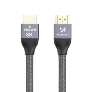 Wozinsky HDMI 2.1 1m cablu argintiu