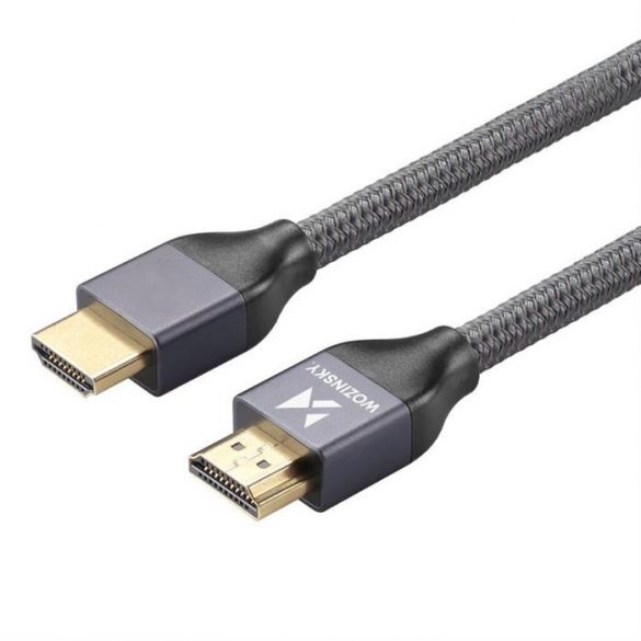 Wozinsky HDMI 2.1 1m cablu argintiu