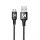 Wozinsky cablu USB - USB Tip C 2,4A 1m negru (WUC-C1B)