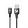 Cablu Wozinsky USB - Lightning 2,4A 1m negru (WUC-L1B)