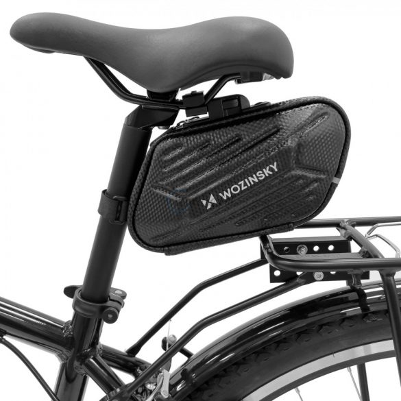 Geantă de șa pentru biciclete Wozinsky 1.5l negru (WBB27BK)