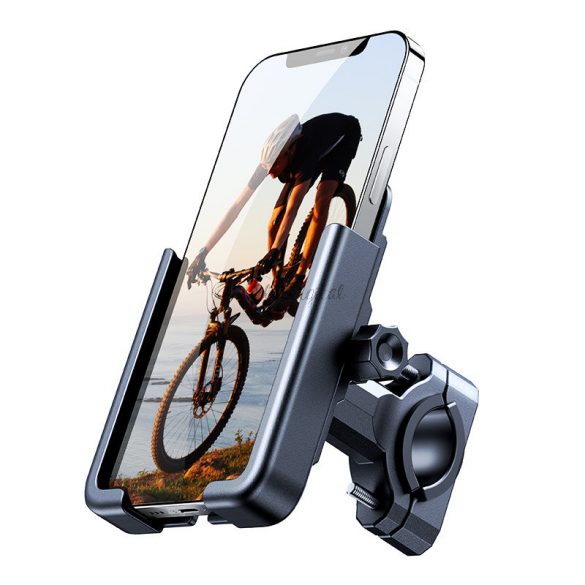 Wozinsky Metal Bike Smartphone Handlebar Mount negru (WBHBK3)