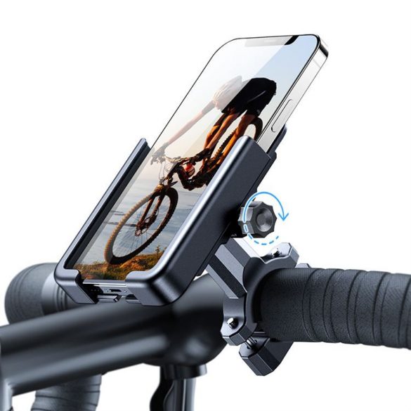 Wozinsky Metal Bike Smartphone Handlebar Mount negru (WBHBK3)