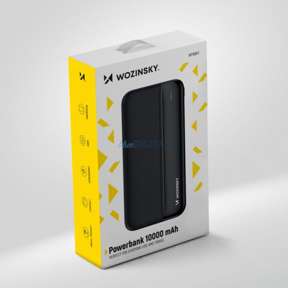 Wozinsky powerbank 10000mAh 2 x USB negru (WPBBK1)