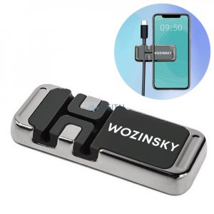 Suport magnetic pentru telefon Wozinsky cu organizator de cabluri (WMCDO-B1)