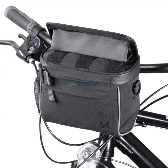 Wozinsky bicicletă ghidon sac biciclete umăr sac negru (WBHBB-01)