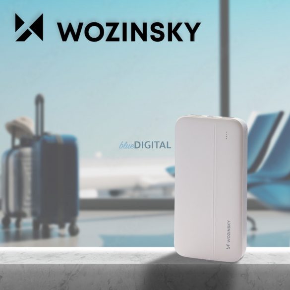 Wozinsky powerbank 10000mAh 2 x USB alb (WPBWE1)