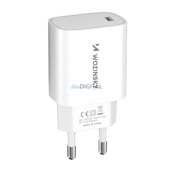 Ładowarka sieciowa Wozinsky WGWCCW 20W USB-C - biała