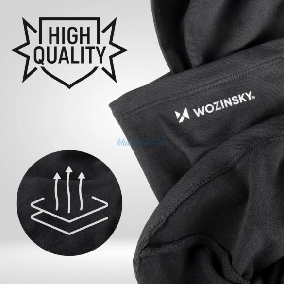 Wozinsky Balaclava WTBBK2 XL balaclava termică sub cască - negru