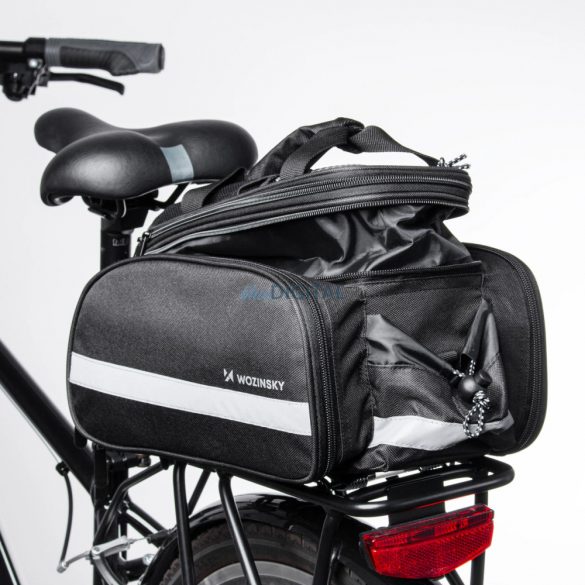 Geantă de bicicletă Wozinsky WBB36BK 27L - negru