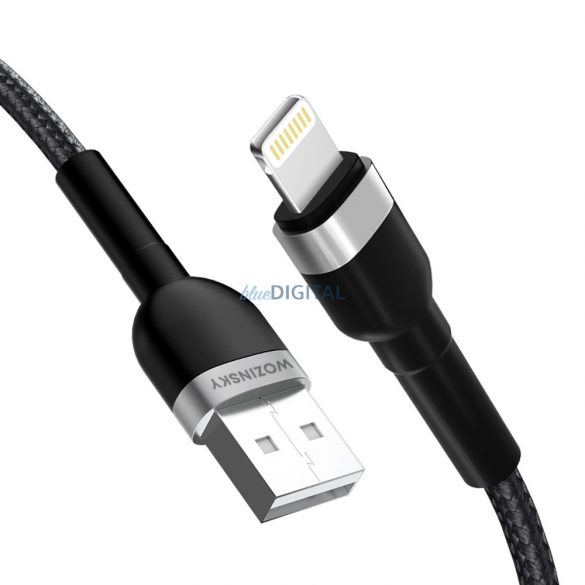 Cablu Wozinsky WNBAL1 USB-A / Lightning 2.4A 1 m - negru