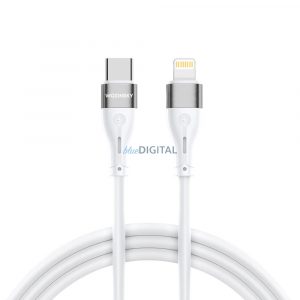 Cablu Wozinsky WSTCL1 Lightning / USB-C PD 27W 1 m - alb