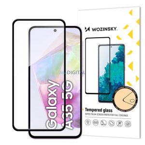 Sticla securizata Wozinsky Full Glue pentru Samsung Galaxy A35 cu cadru negru