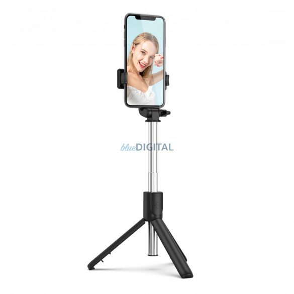 SelfieBot WRY1S trepied telescopic 0.7m - negru