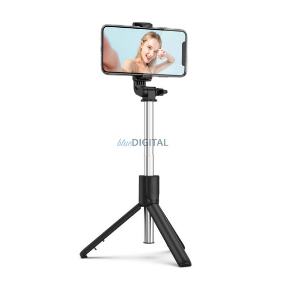 SelfieBot WRY1S trepied telescopic 0.7m - negru