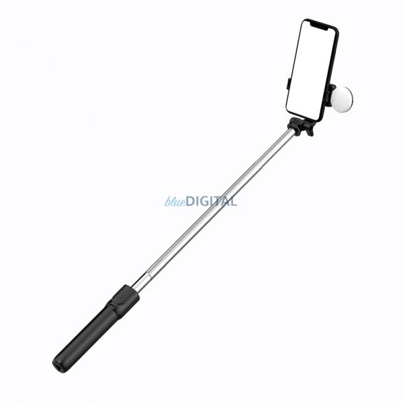 SelfieBot WR1YXS Trepied telescopic cu lumină 0.71m - negru