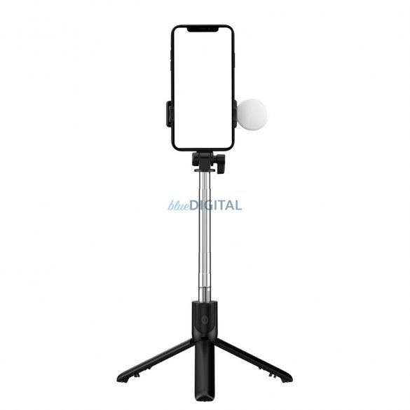 SelfieBot WR1YXS Trepied telescopic cu lumină 0.71m - negru