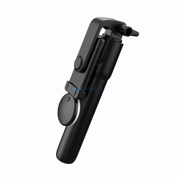 Selfie stick WH1YXS trepied telescopic cu lumină 1m - negru