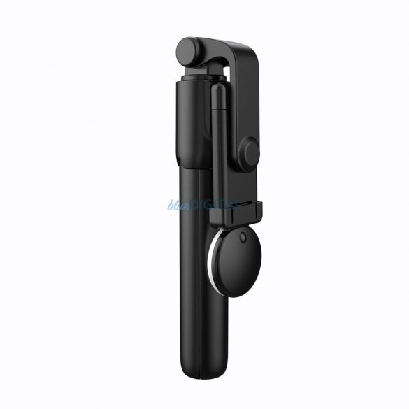 Selfie stick WH1YXS trepied telescopic cu lumină 1m - negru