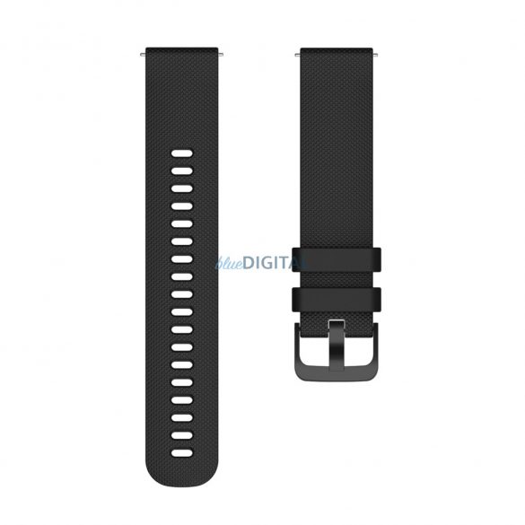 Curea de înlocuire din silicon Huawei Watch GT2 / GT3 (42mm) - negru