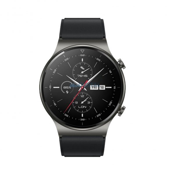 Curea de înlocuire din silicon Huawei Watch GT 2/3/4/2 Pro/3 Pro/GT 2e (46mm) - negru