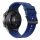 Curea de înlocuire din silicon Huawei Watch GT 2/3/4/2 Pro/3 Pro/GT 2e (46mm) - Navy Blue