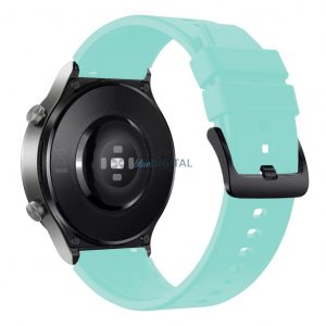 Curea de înlocuire din silicon Huawei Watch GT 2/3/4/2 Pro/3 Pro/GT 2e (46mm) - verde deschis