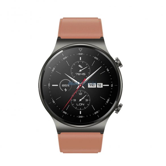 Curea înlocuitoare din silicon Huawei Watch GT 2/3/4/2 Pro/3 Pro/GT 2e (46mm) - burgundy