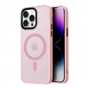 Husă Fashion MagSafe pentru iPhone 16 Pro Max - roz