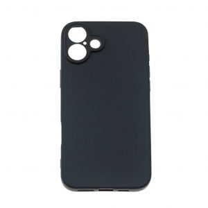 Husa moale pentru iPhone 16 - neagra