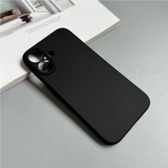 Husa moale pentru iPhone 16 - neagra