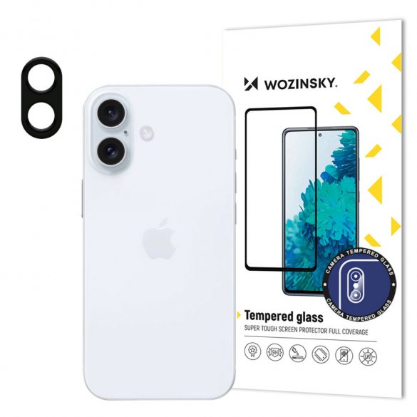 Wozinsky Full Camera Glass sticlă temperată 9H pentru camera iPhone 16