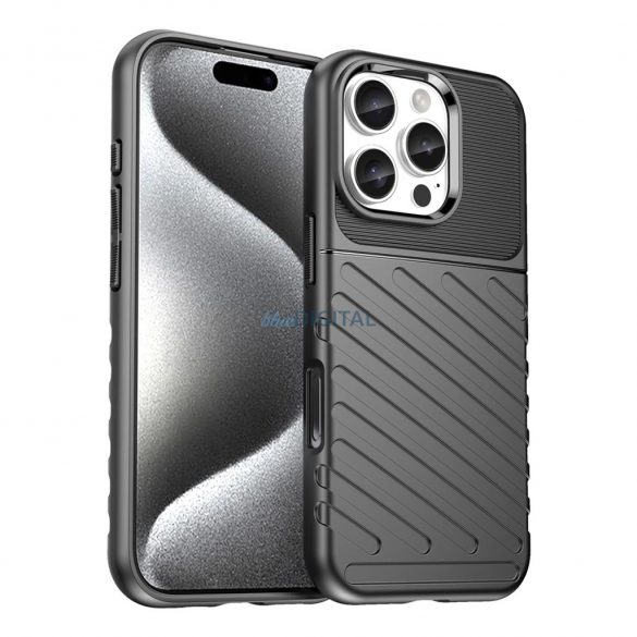 Carcasă Thunder iPhone 16 Pro - negru