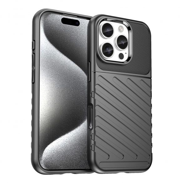 Carcasă Thunder iPhone 16 Pro Max - negru