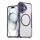 Carcasă compatibilă Leading Series MagSafe pentru iPhone 16 - violet