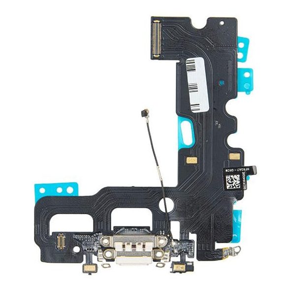 FLEX IPHONE 7 CU CONECTOR DE ÎNCĂRCARE ALB