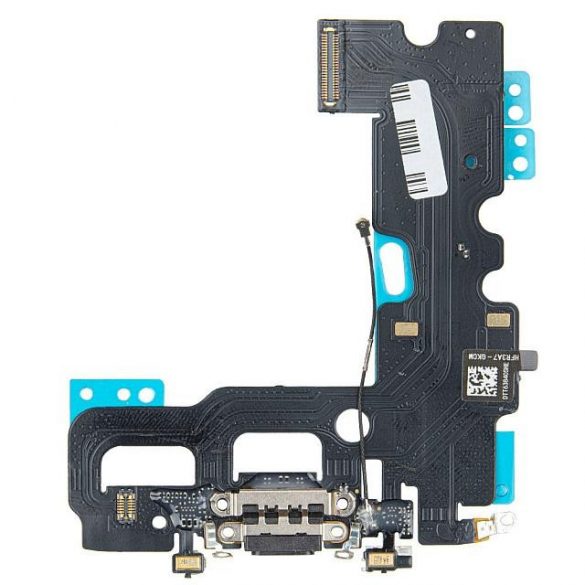 FLEX IPHONE 7 CU CONECTOR DE ÎNCĂRCARE NEGRU